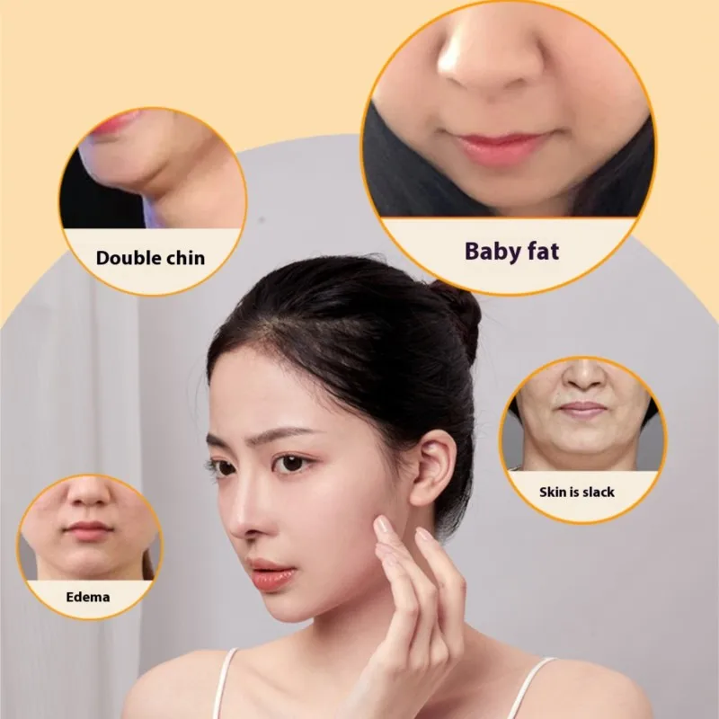 EMS Vシェイプ美顔器 - フェイスリフティングデバイス アンチエイジング 家庭用 スキンケア 引き締めマスク