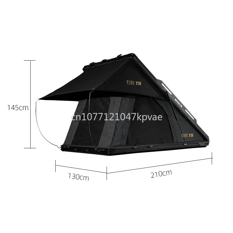 

Ultra-thin and Ultra-light Outdoor Camping Off-road Rainproof Car Tent Roof Tent Fully Automatic Quick Opening Aluminum Alloy