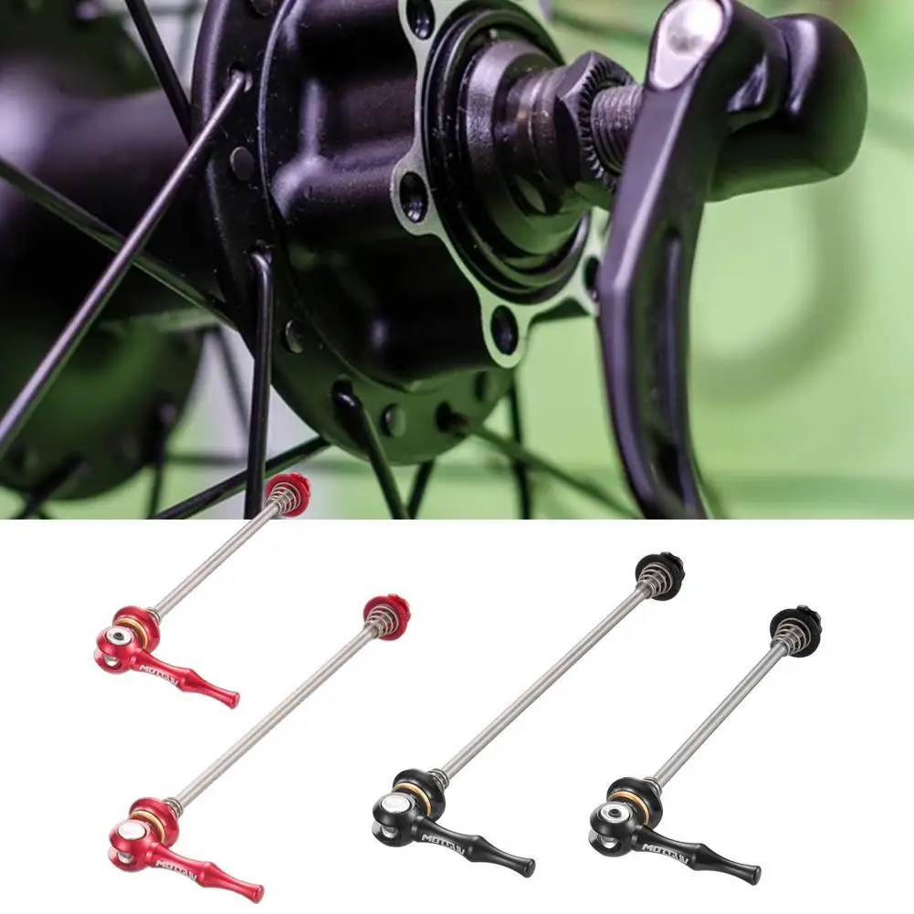 

1 Pair Quick Release Lever Electroplating Process Anti-corrosion Repair Tools Multi-purpose Titanium Skewer Lever for Road Bike