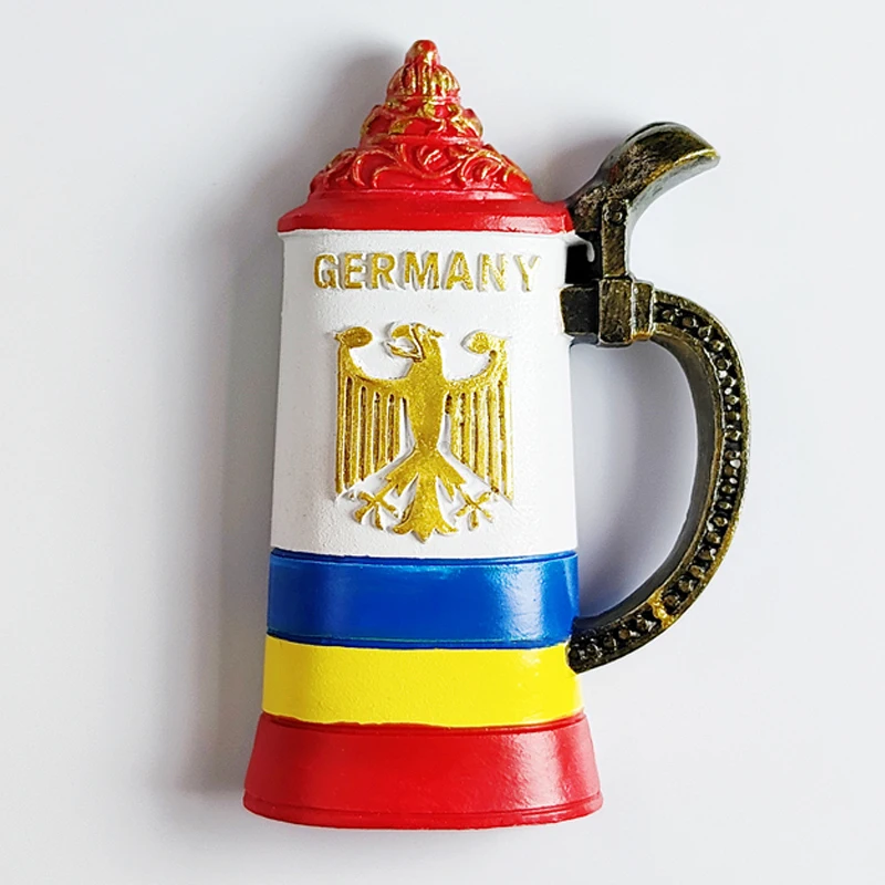 ملصقات ثلاجة ألمانية ، هدايا تذكارية للسفر ، ألمانيا ، شلوس ، نيوشفانشتاين ، مغناطيس ثلاجة معلق ، هدايا زفاف