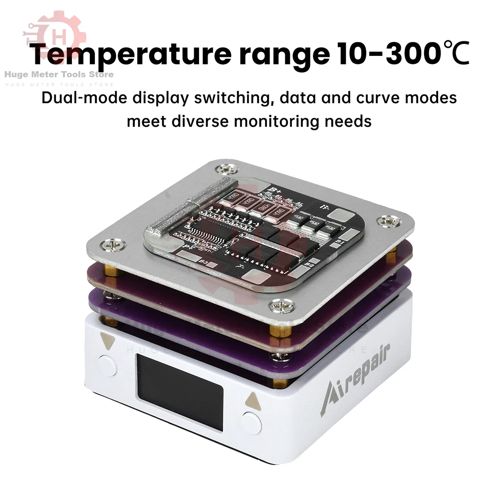 

PD65W Мини-паяльная пластина, цифровая паяльная станция для предварительного нагрева, печатная плата, плата SMD, паяльная пластина, нагревательный стол, инструменты для ремонта