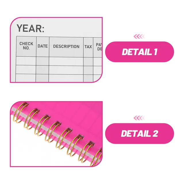 Account Book Notebook 8.5x6 Spiral Bound Expense Tracker Ledger Book for Home Business Budget Tracking Monthly Income Expense 3 Account Book Notebook 8.5x6 Spiral Bound Expense Tracker Ledger Book for Home Business Budget Tracking Monthly Income Expense 3