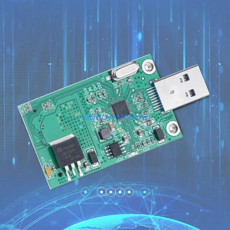 G88D Mini mSATA Adapter mSATA to USB3.0 Reader for Quick File Backups Widely Use
