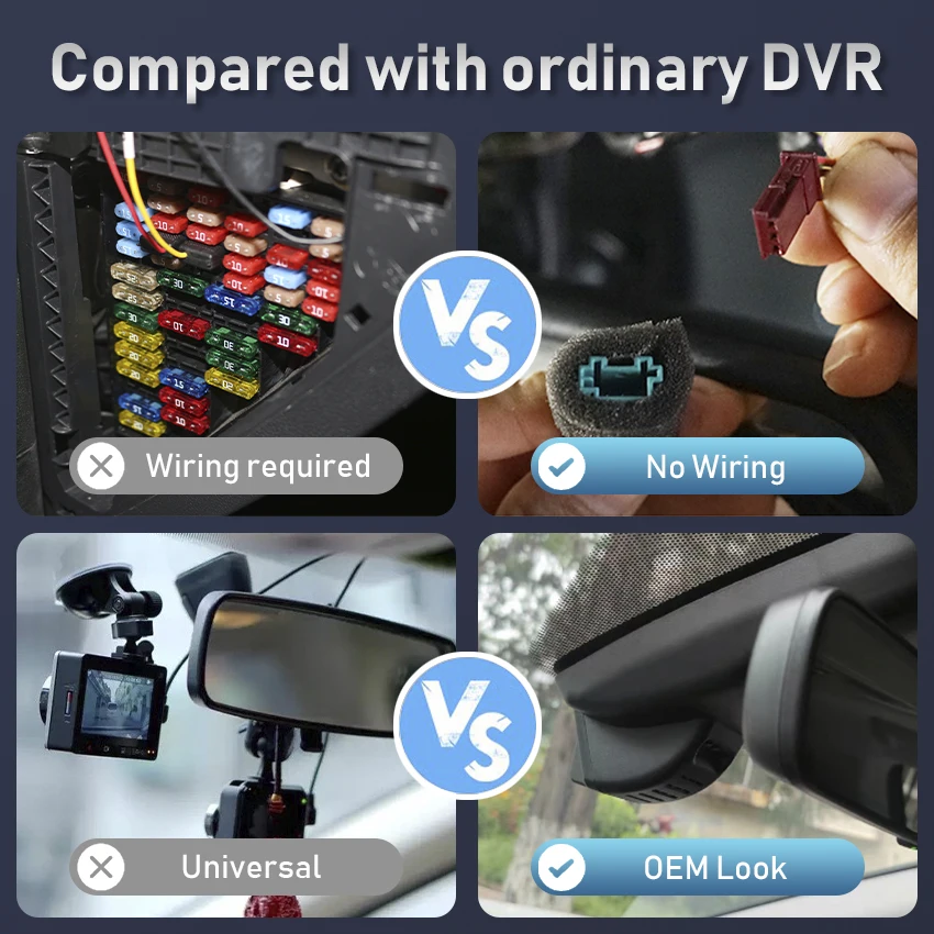For Lexus RX 350H 500H RX500H RX350H 2023 2024 Car Video Recorder Wifi Car DVR 4K 2160P Dash Cam Camera UHD Night Vision