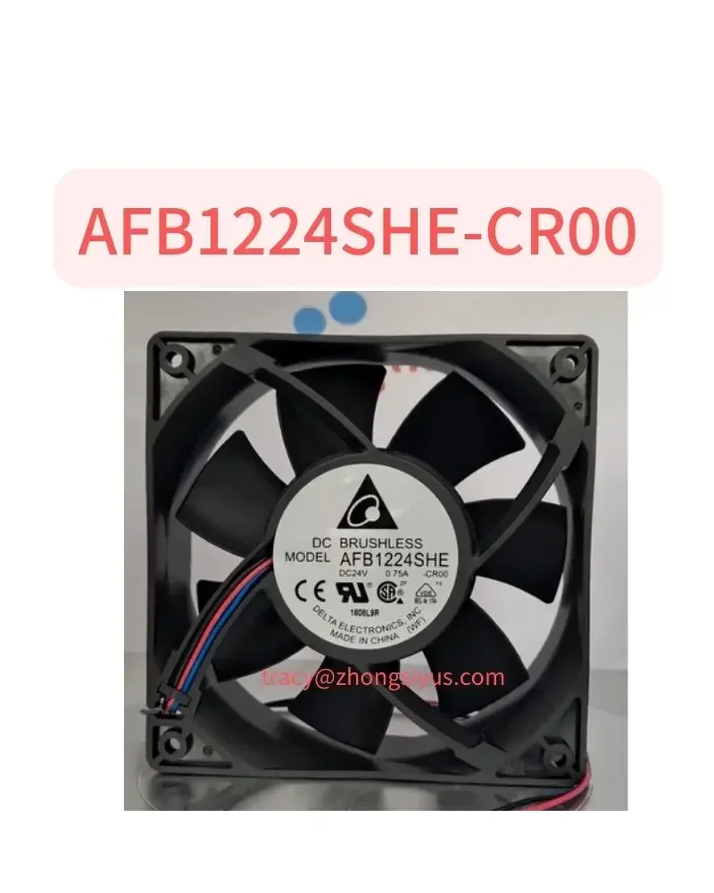 

New Original Fan AFB1224SHE-CR00 3-wire 12038/24V 0.75A Inverter Cooling Fan Axial Fan