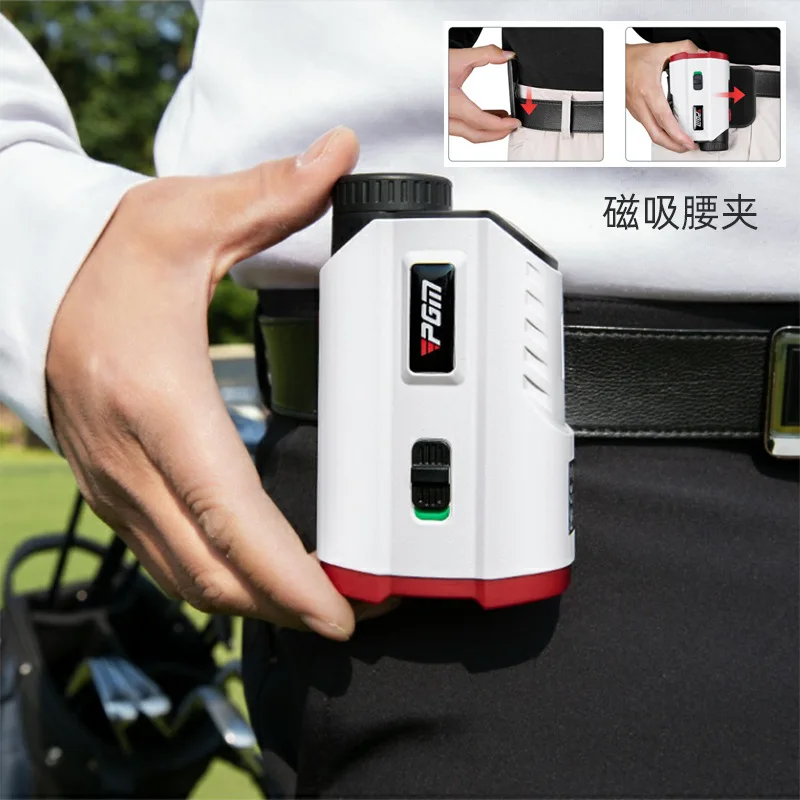 PGM New Rechargeable Golf Rangefinder Telescope, 600 Yards Electronic Caddie for Precise Distance Measuring onOutdoorGolf Course view 3