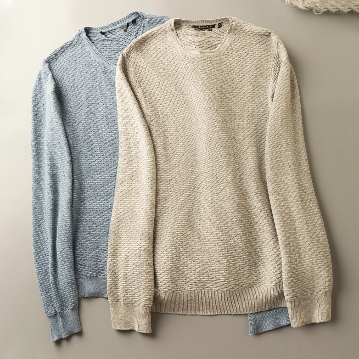 

Classic Comfortable round Ne Long Sve Knitted Sweater Spring Autumn Korean Sle Versatile Casual Easy to Wear Women's F...