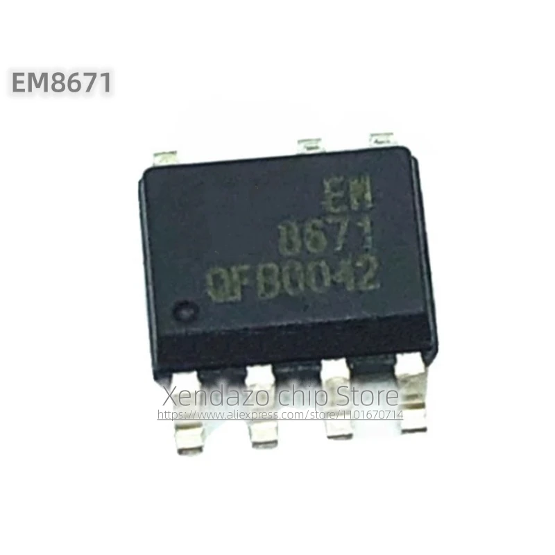 5 unids/lote EM8671 8671 SOP-8 paquete Original chip de potencia genuino