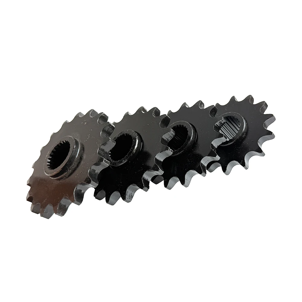 1pcs Front 530 Chain Sprocket Cog 24T Gear 14T 15T 16T 17T Teeth For Gy6 125cc 150cc Quad Dirt Pit Bike ATV UTV Buggy Go Kart