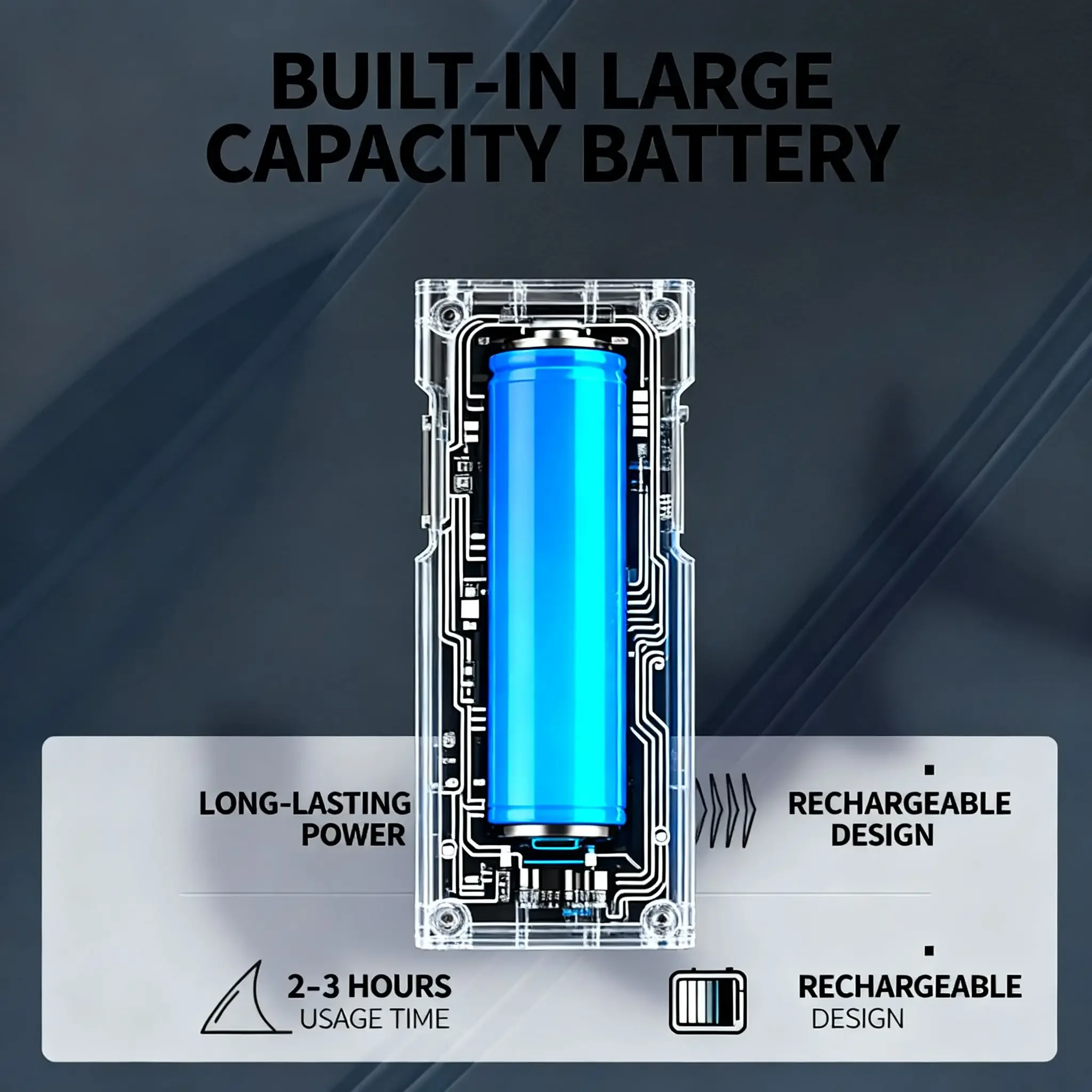 COB ضوء العمل مصباح يدوي محمول مع USB قابلة للشحن LED مصباح يدوي مشرق للتخييم إصلاح السيارات مقاوم للماء مع مشبك القلم #5