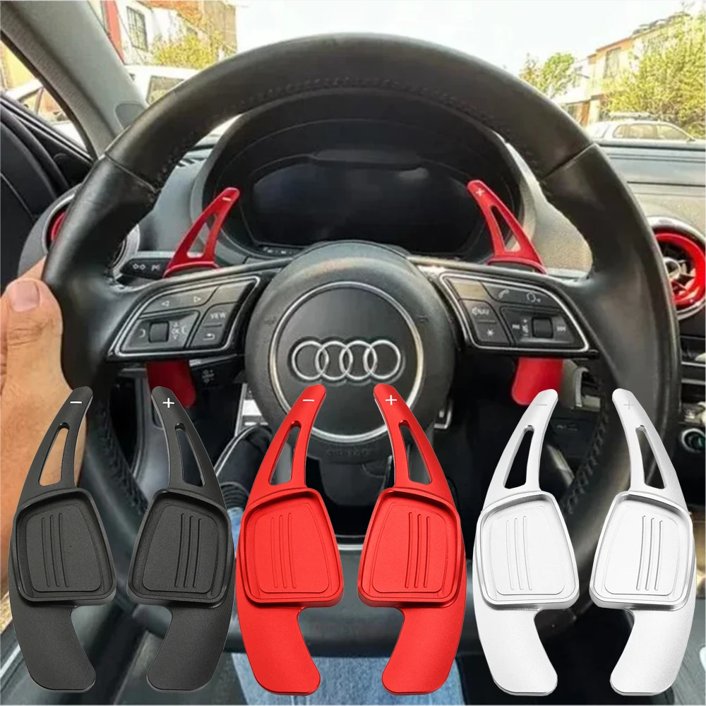 

Лопатка рулевого колеса из алюминиевого сплава для Audi 2017 2018 2019 S3 S5 SQ2 SQ5 TT A3 8V A4 A5 Q2 Q3 Q5 Q7