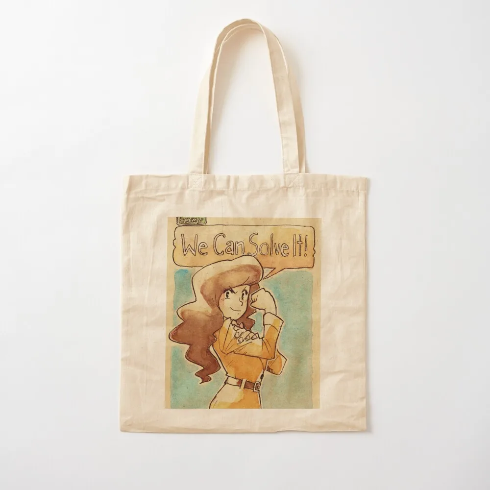 

We can solve it! - Emmy Tote Bag university shopper bag personalized tote Eco bag