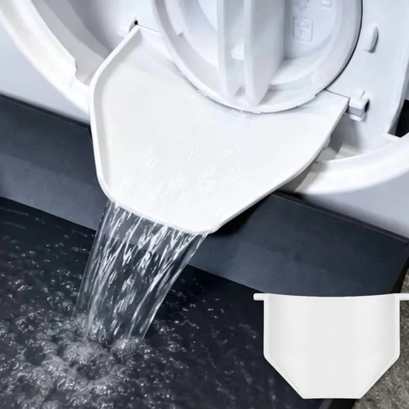 Washing Machine Drain Tray Universal Drain Funnel Proof Tray Water Collection Catch Trays Front Load Washer Drip Catcher Base