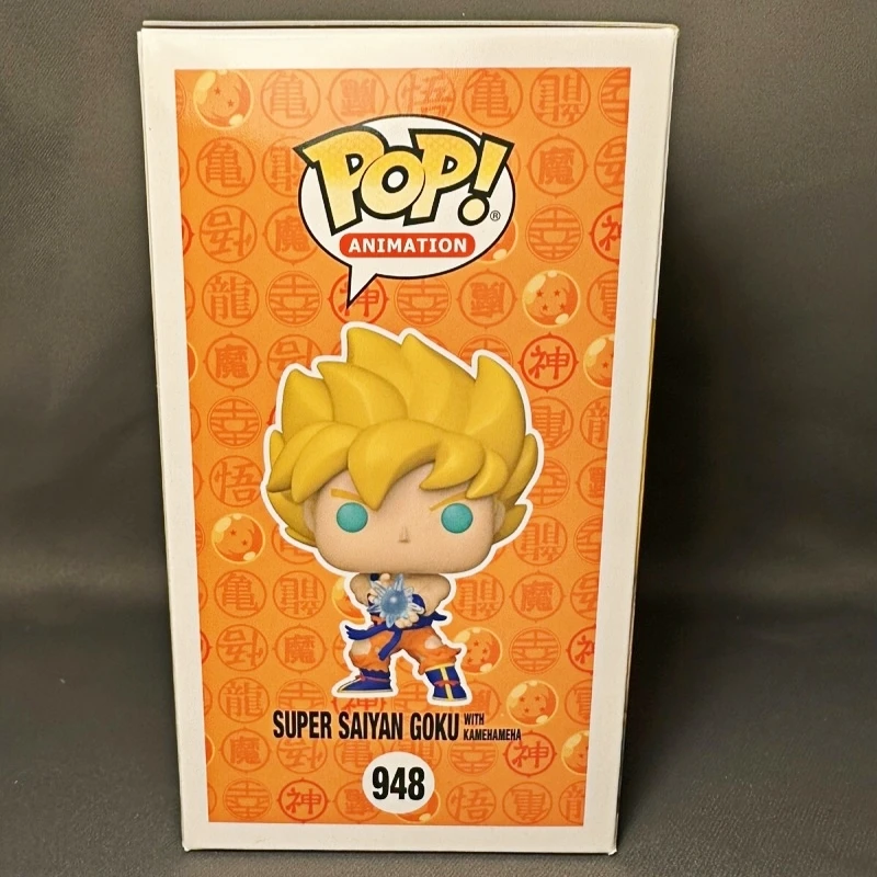 Funko Pop! Dragon Ball Z Super Saiyan Goku with Kamehameha #948 Vinyl Figure Anime Collectible Model Desktop Ornament Gift Toy - view 3