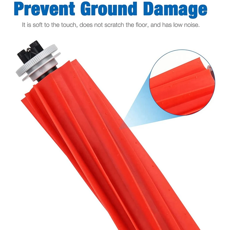 3X sikat utama untuk Roborock S7 T7 T7S T7plus T7splus sikat rol dapat dilepas aksesori penyedot debu Robot