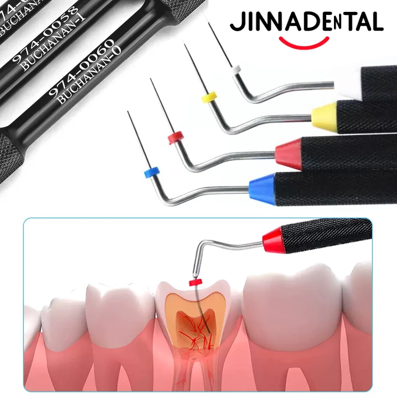 

Dentistry Endo Hand Plugger Double End Root Canal Filling Tip Vertical Pressurizer Presser NITI Tips Dental Lab Instrument Tools