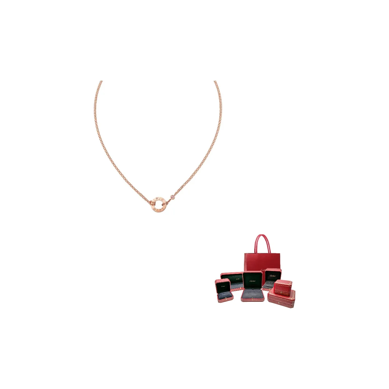 Cartier LOVE Necklaces Unisex B7225065