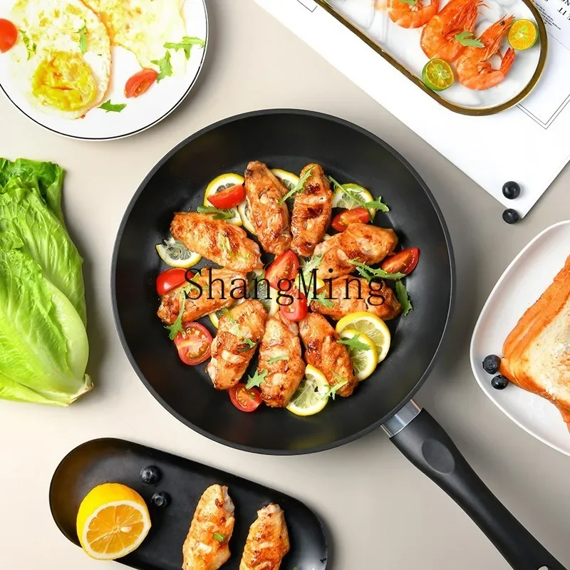 

CLL wholesale no oil fume non-stick pan, special frying pan for breakfast, pan multi-layer composite bottom multi-stove universa