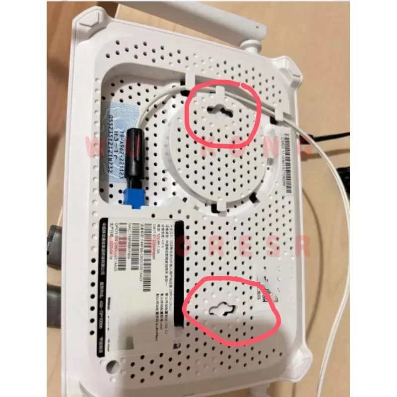 Desk Stand for MikroTik (hEX/hEX S/hEX refresh/hEX PoE) Hollow Base Lift Router Off Desktop Build Bottom Air Channel Boost Natur