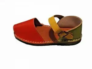 Sandal Avarca Menorca friarca boy girl woman leather rubber sole Spain