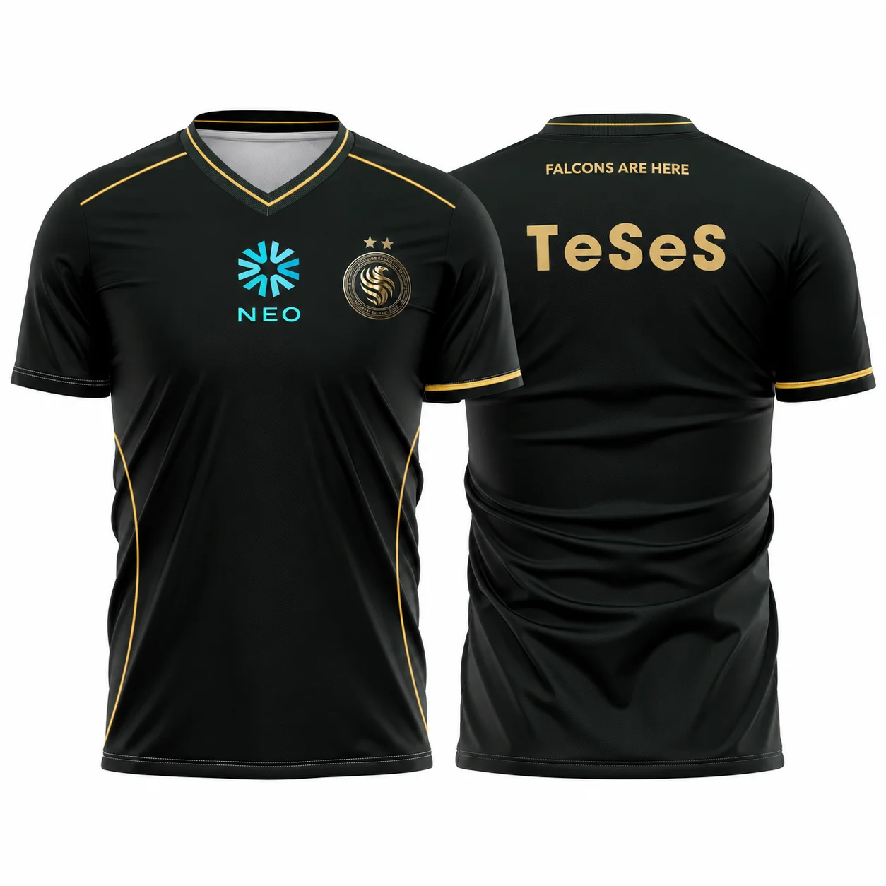 Team Falcons 2026 Antrenman Fo - Esports Gaming Jersey Design incelemesi ve fiyatı