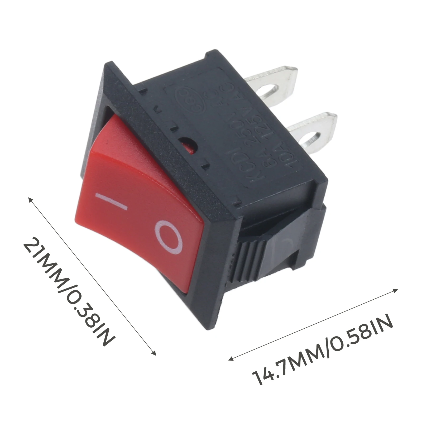 2pcs Replacement Chainsaw Toggle Flameout/Rocket Switch On/off Turning Gasoline Saw Logging for 2500,3800,6200/ 4500,5200,5800