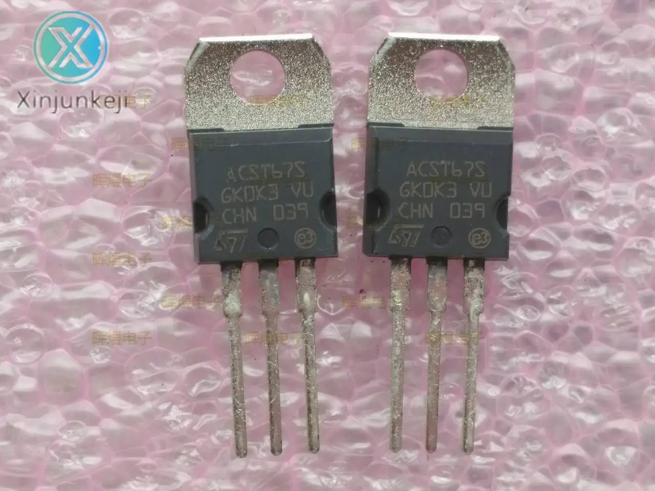 10pcs orginal new AC67S AC6-7 bidirectional silicon controlled rectifier 6A 700V TO-220