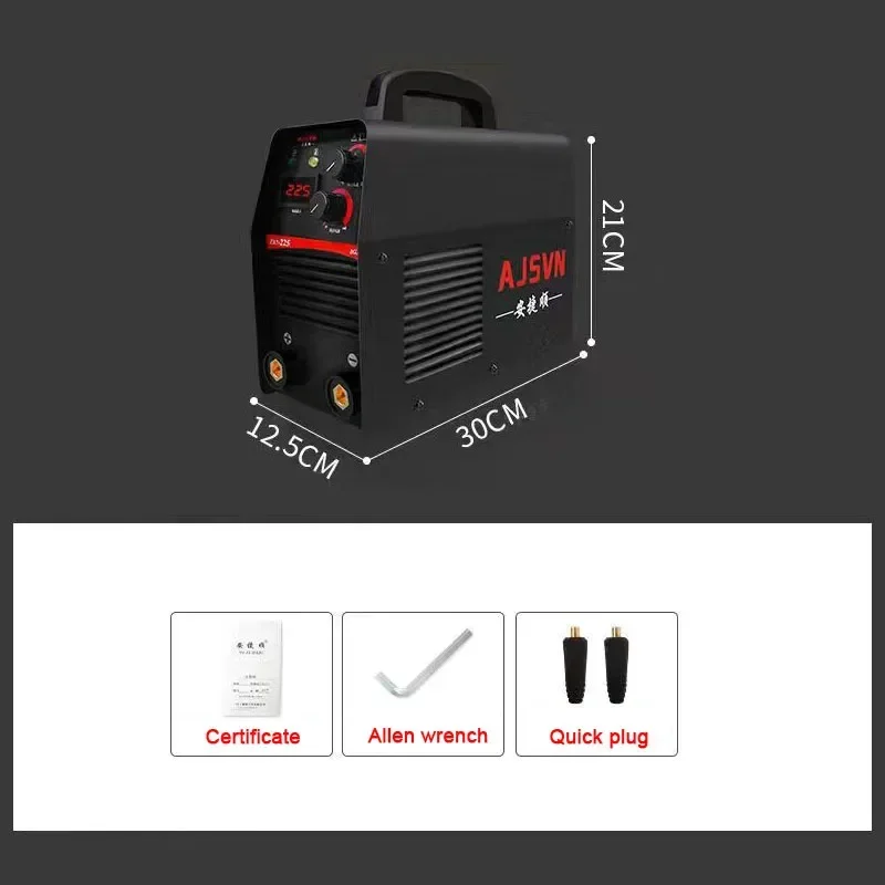 220V Adjustable 20A-250A 4200W Handheld IGBT Inverter Arc Welder-Welding Machine Digital Display Mini Portable Welding Tool