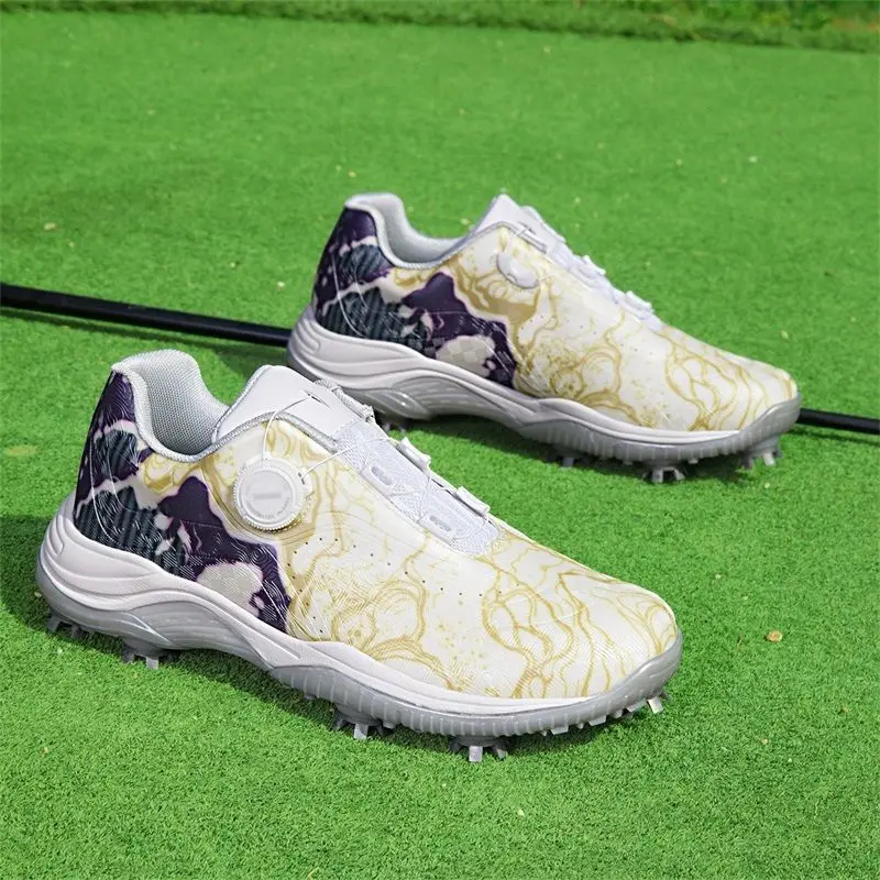 New Cool Golf Shoes for Men Outdoor Lawn Athletic Shoes Men Unisex Golf Training Shoe For Men Big Size 46 Golf Sandals for Man