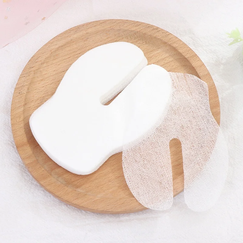 400/200pcs Disposable Eye Mask Paper DIY Natural Cotton Eye Paper Women Essential Ultra-thin Eyes Care Patches Mask Spa Eyes Pad