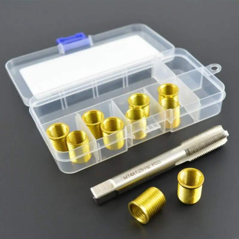 M12x1.25 Bấm bugi Giải pháp sửa chữa chủ đề cho các hội thảo về nhà và chuyên nghiệp Y4QC