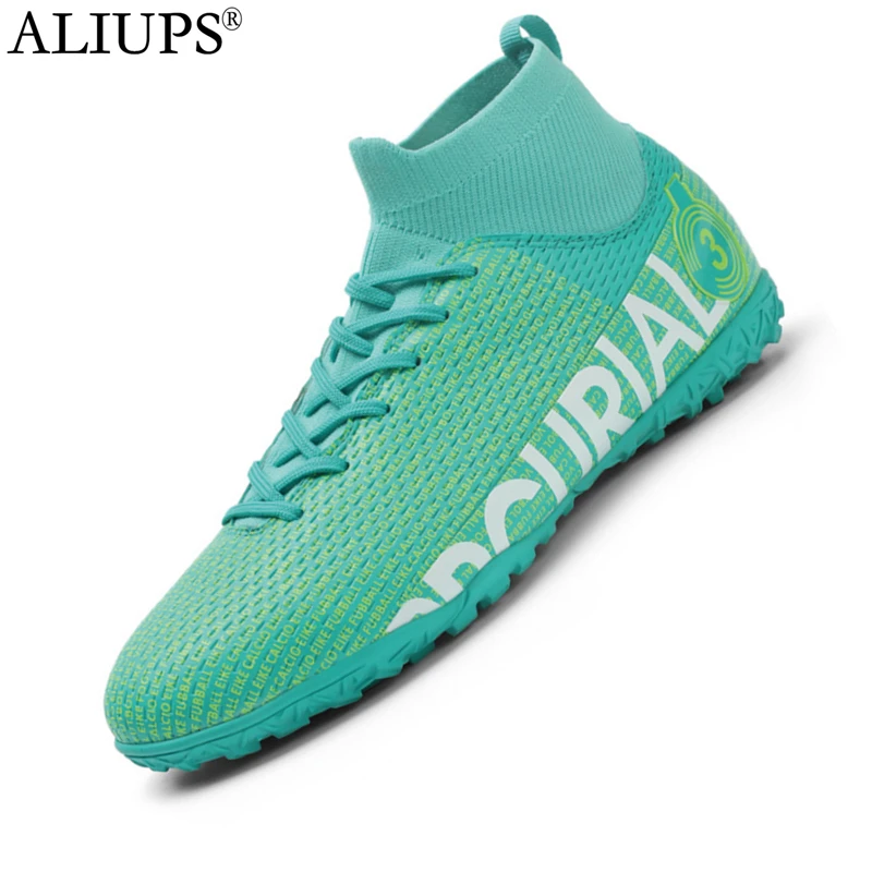 ALIUPS 31-45 Professional Children Football Shoes Soccer Shoes Men Kids Futsal Shoe Sports Sneakers Boys Soccer Cleats