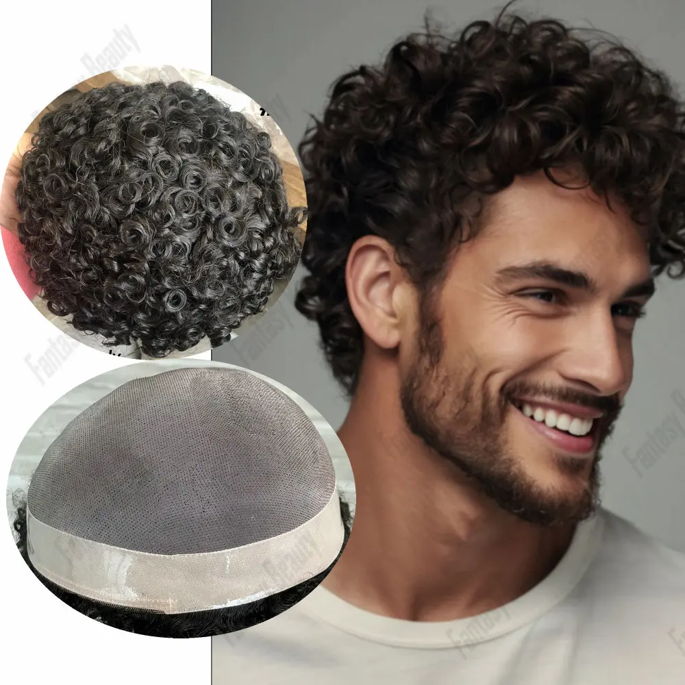 18MM Curly Men's Wi… - image