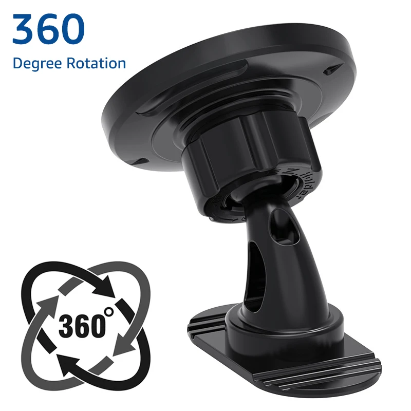 Magnetic Car Cell Phone Stand GPS Support for iPhone 15 Xiaomi Strong Magnet Car Dashboard Phone Holder Compatible with MagSafe