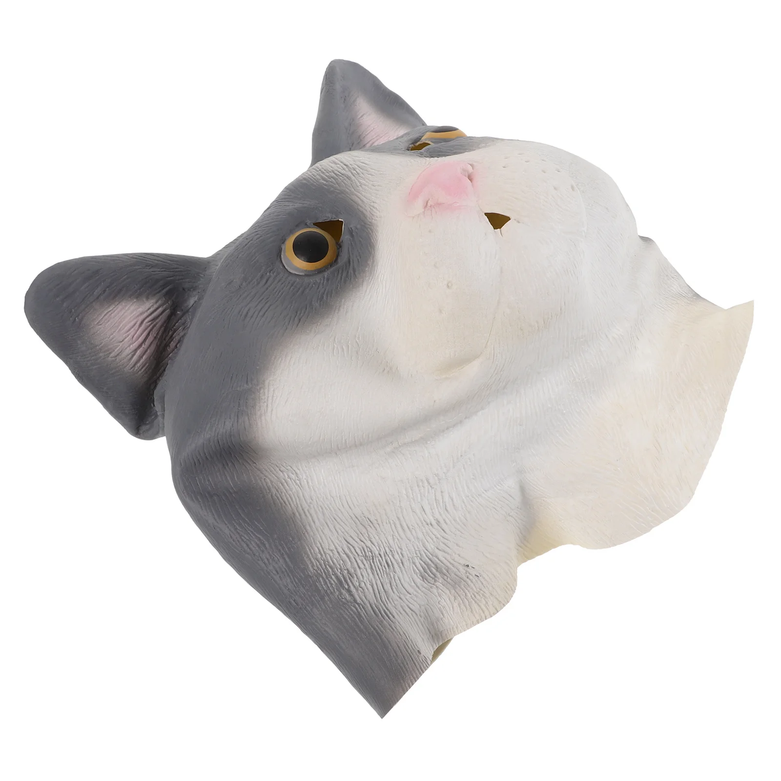 Halloween Kat Hoofd Masker Volwassen Volledige Realistische Latex Dierenmasker Eng Grappig Cosplay Kostuum Feestaccessoires Kat Kostuum