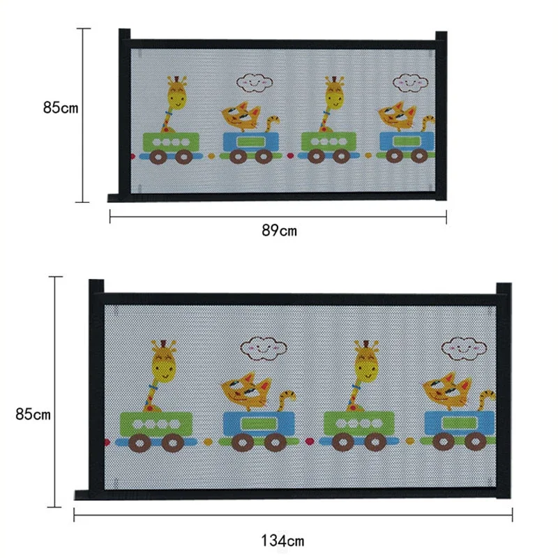 Foldable and Portable Stairway Fence Net baby safety Gate Net for kids Protection Pet Isolation Nets