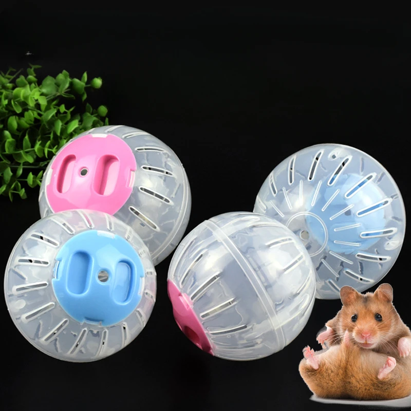 10/12cm Hamster Sport Ball Grounder Rat Small Pet Rodent Mice Jogging Running Hamster Gerbil Exercise Balls Play Toys Accessory