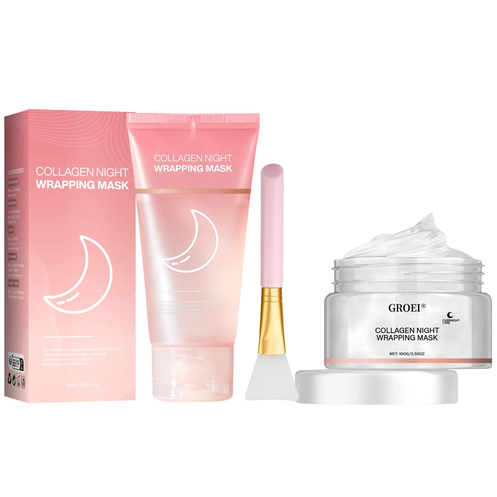 mascara-facial-embrulhamento-mascara-peel-off-creme-de-colageno-hidrolisado-durante-a-noite-hidratante-firmador-hidratante-cuidados-com-a-pele