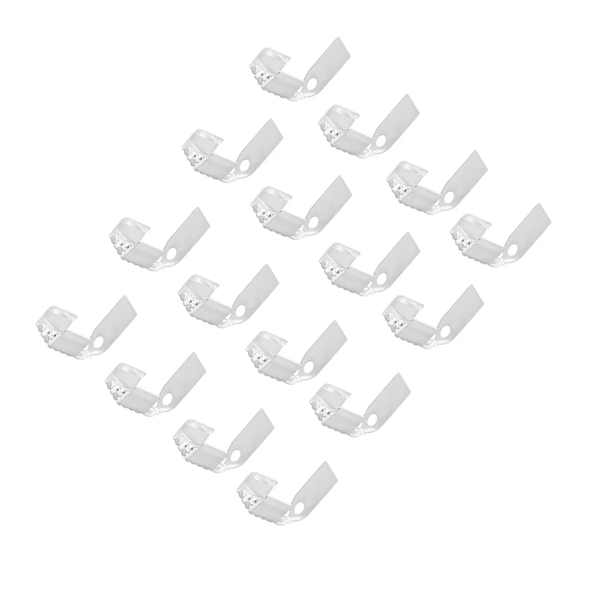 500Pcs Necklace Cord Ends Positioning Loose Beads DIY Jewelry Making Spacer Accessories Tube Crimp Beads Creative Design DIY
