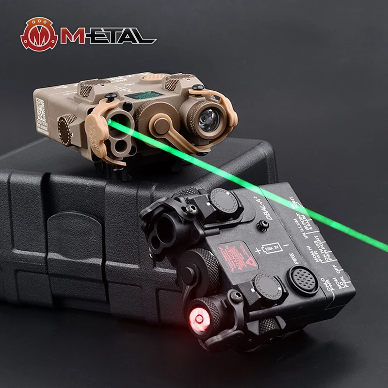 

WADSN DBAL A2 IR Night Vision Light+Infrared Laser+Red/Green Laser No White Light Fit 20mm Picatinny Rail PEQ MAWL Hunting Lamp