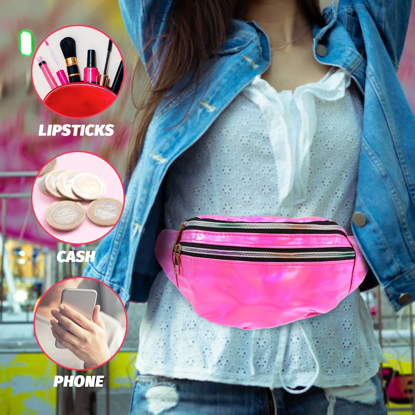 

1 комплект, аксессуары для тренировок 1980-х годов, поясная сумка, браслеты, повязка на голову, гетры, женские модные декоративные гетры в стиле ретро