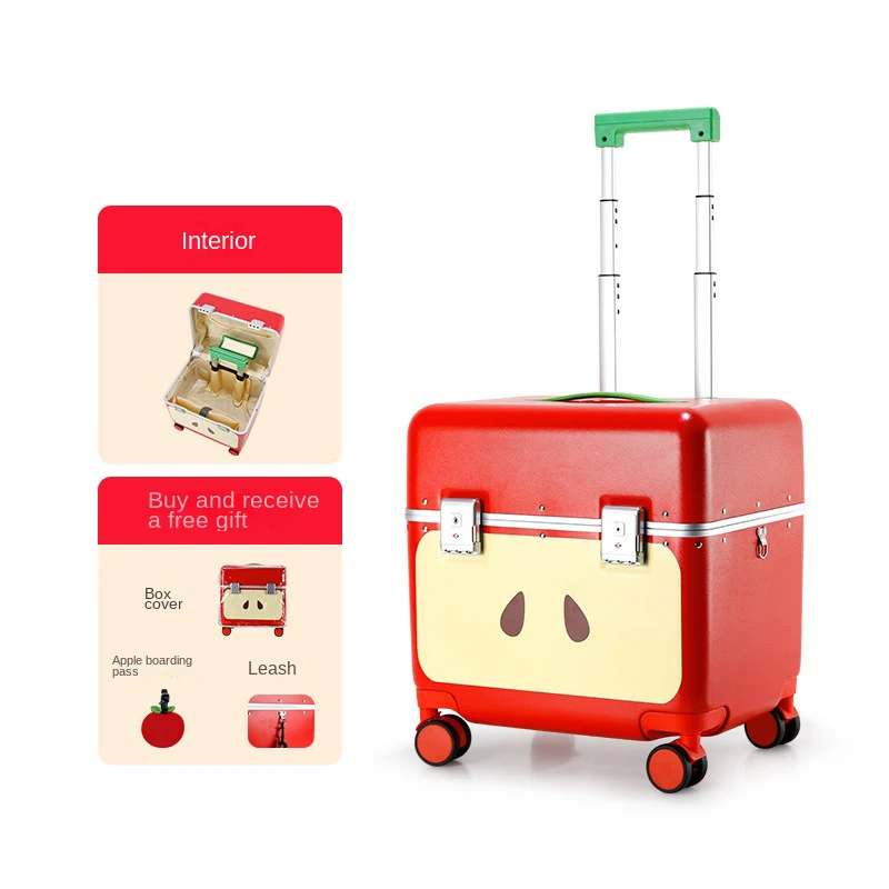Maleta de Viaje de 20'' con Marco de Aluminio, Caja de Almacenamiento de Cosméticos Multifuncional, Estuche Elegante para Fotografía, Maleta con Separación Húmedo-Seco