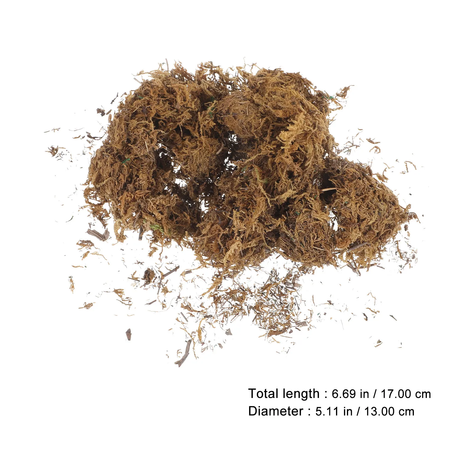 มอสเทียมสำหรับตกแต่งต้นไม้กระถ - Sphagnum Moss Dry บทวิจารณ์และราคา