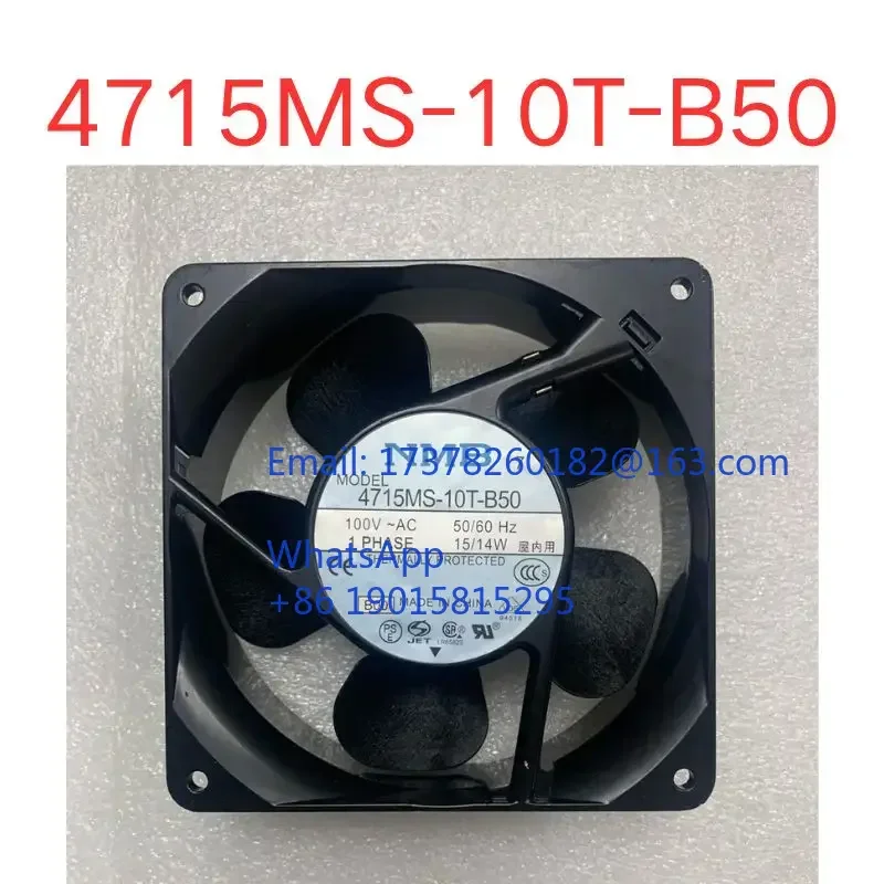 

Brand-new 4715MS-10T-B50 CNC airport 12038/100V axial flow fan cooling fan Fast Shipping