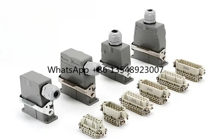 Heavy Duty Connector HDC-HA010 Pin 32 Core 16 Pin Hole 12 67