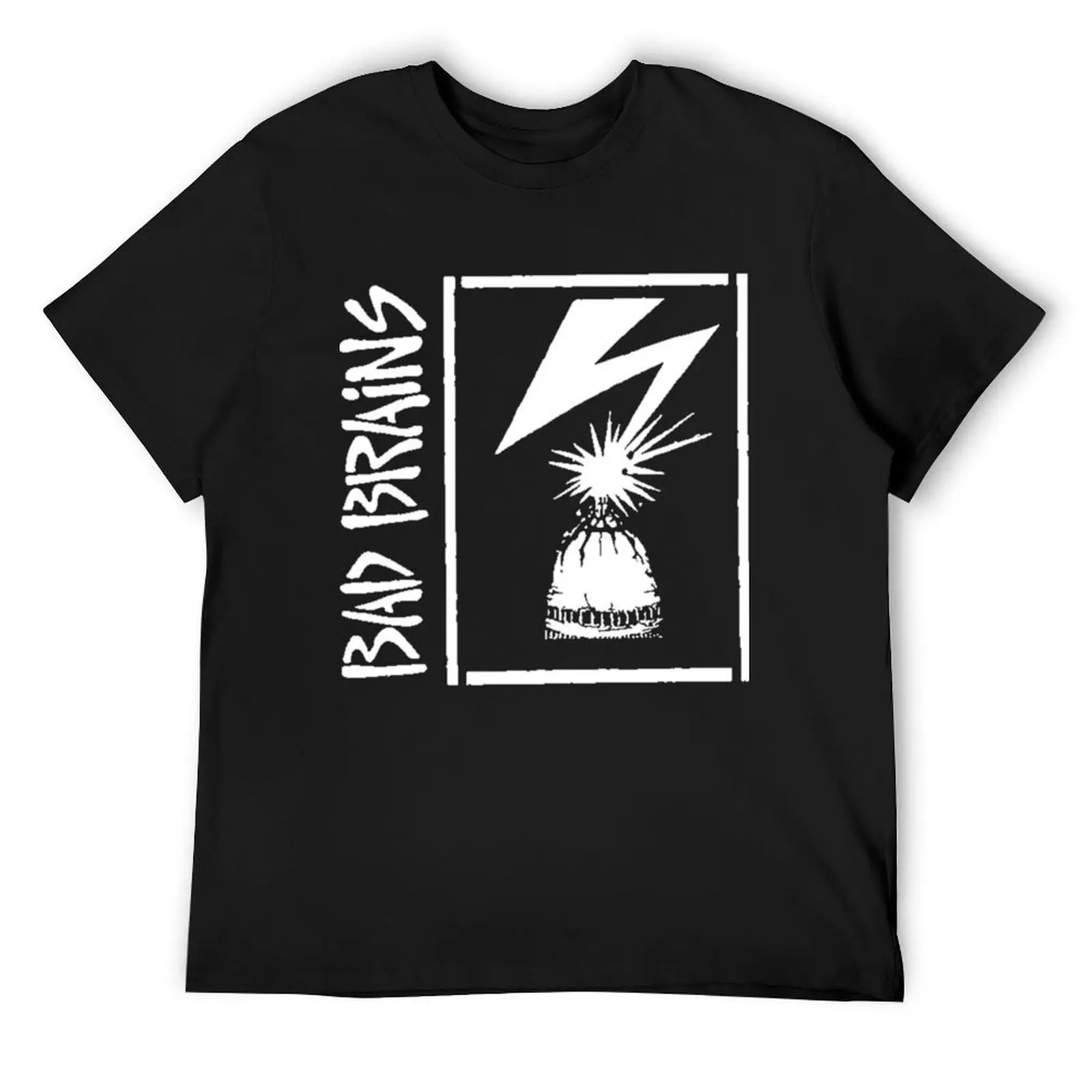 Футболка с трафаретным логотипом Full Bad Brains Capitol Genres Hardcore Punk, футболки с графическим рисунком, мужские футболки с рисунком в стиле хип-хоп Футболка с трафаретным логотипом Full Bad Brains Capitol Genres Hardcore Punk, футболки с графическим рисунком, мужские футболки с рисунком в стиле хип-хоп