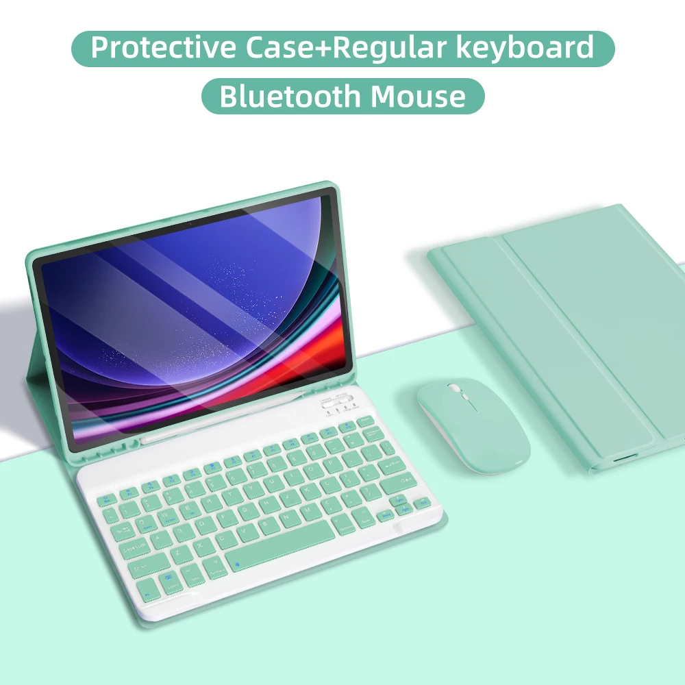 For New Samsung Galaxy Tab S11 11 inch 2025 SM-X736 SM-X730 Magnetic Keyboard Tablets Case Detachable Wireless Keyboard Funda