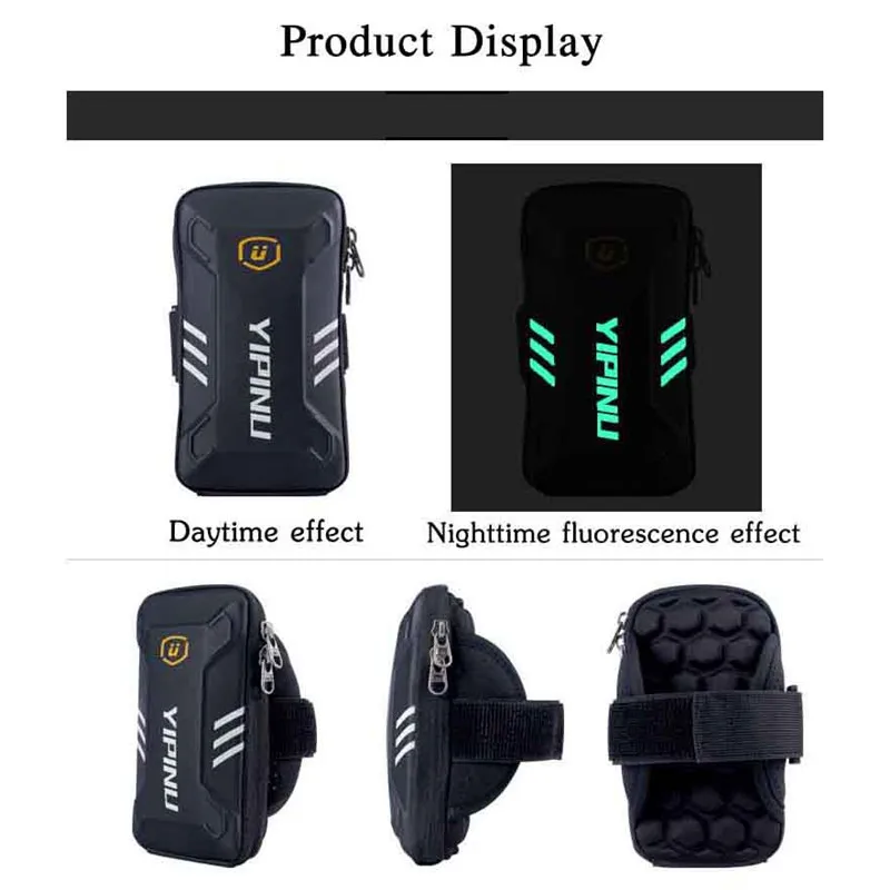 Armband Waterproof Sports  Phone Case for Iphone 14 Pro Max Universal Sports Phone Holder Running Accessories Arm Bag