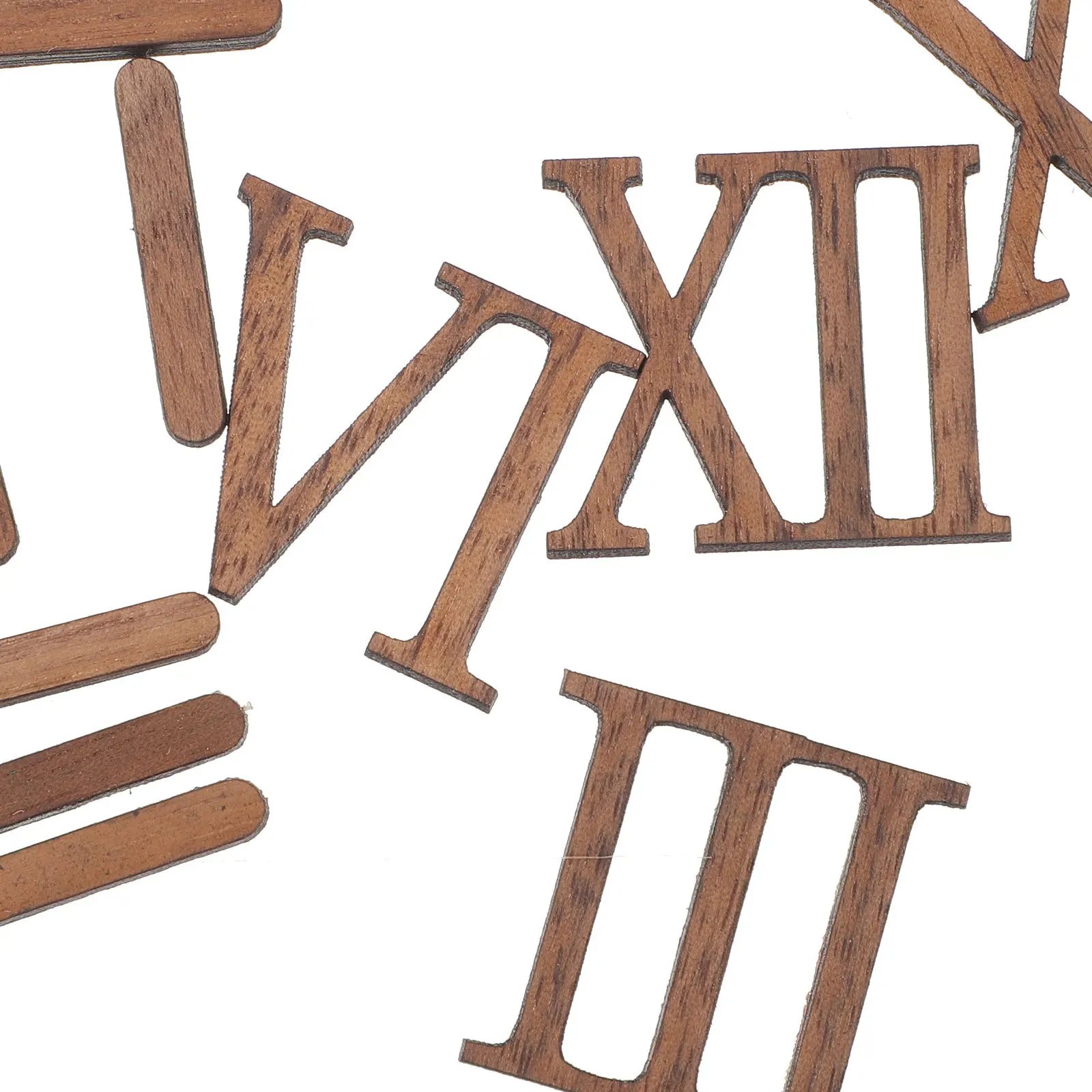 

1Set Roman Numerals Clock Numbers Wall Clock Replacement Kit DIY Parts Suitable for Living Room Bedroom Dining Room