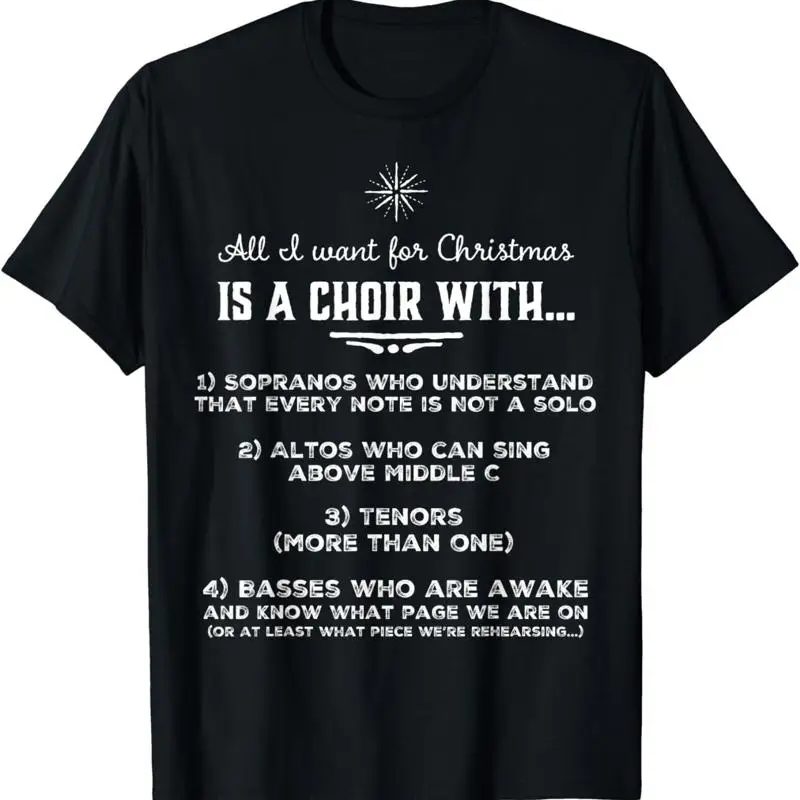 Funny Choir Director Design The Perfect Christmas T Shirt